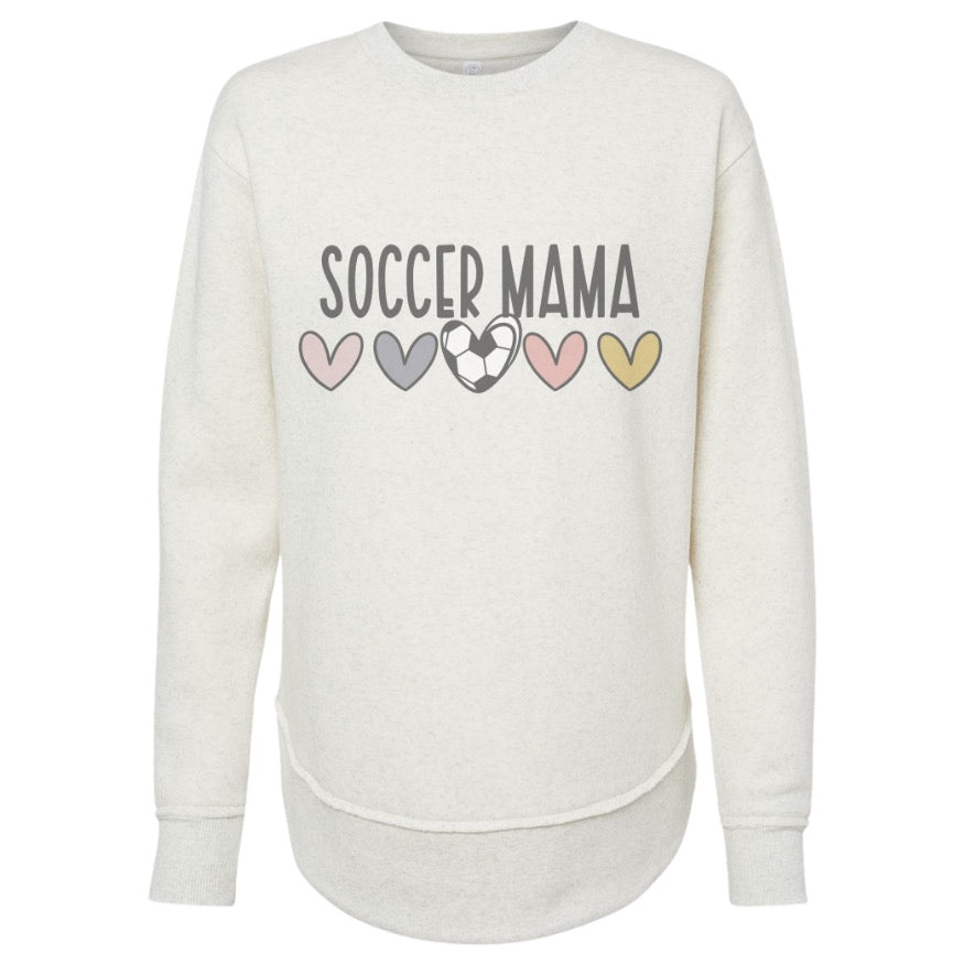 Soccer Mama Women's Weekend Fleece Crewneck Sweatshirt