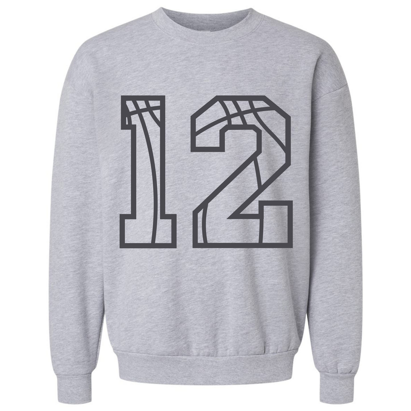 Basketball Number Sweatshirt