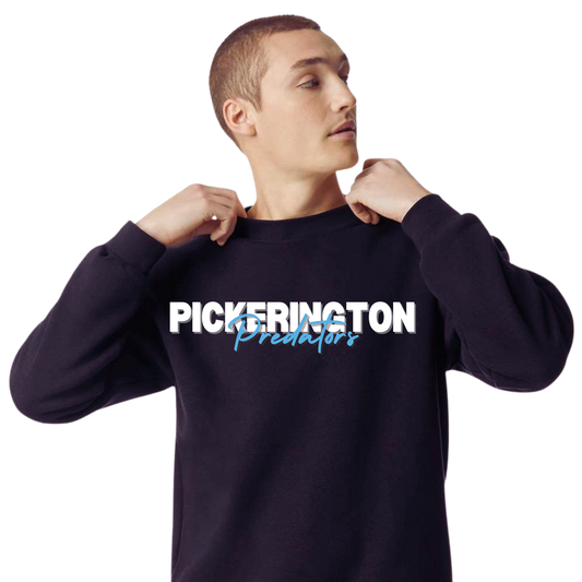 Pickerington Predators Block Letter Crew Sweatshirt