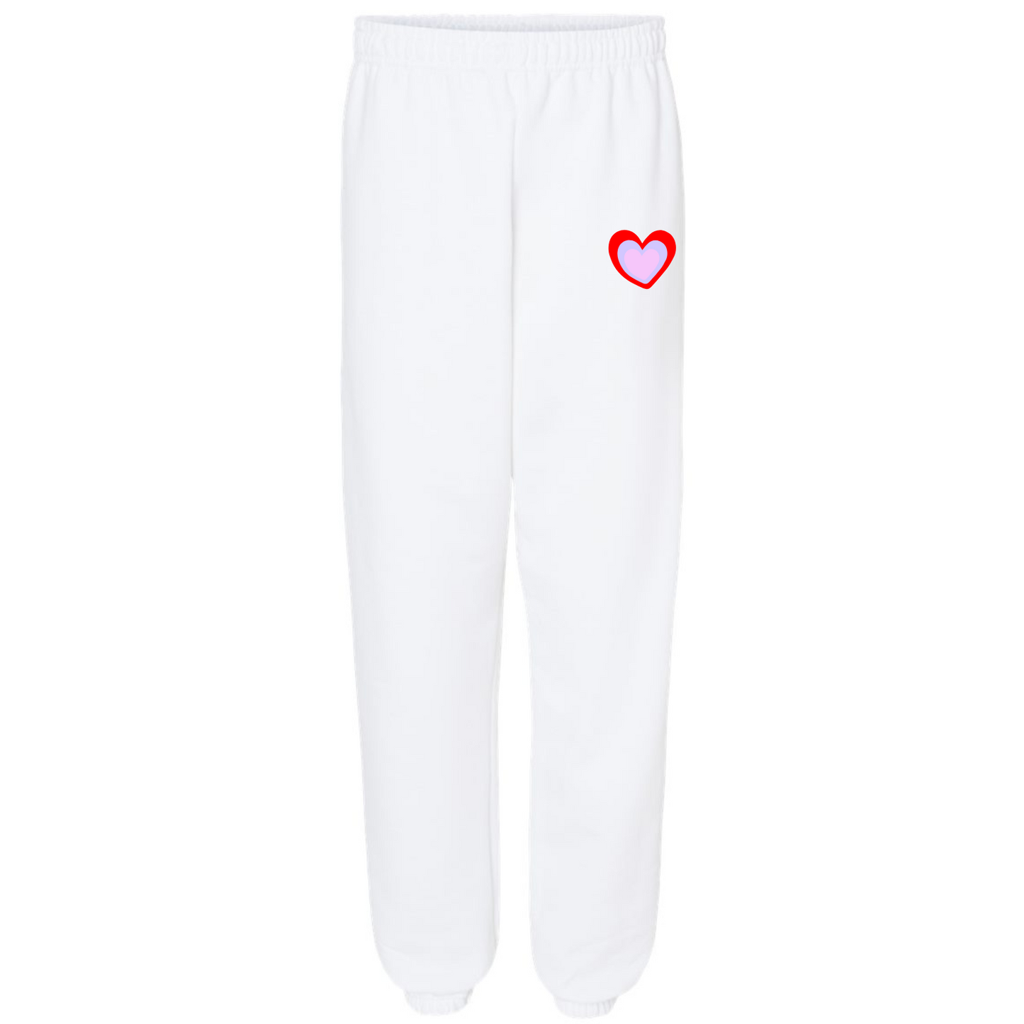 Heart Fleece Sweatpant