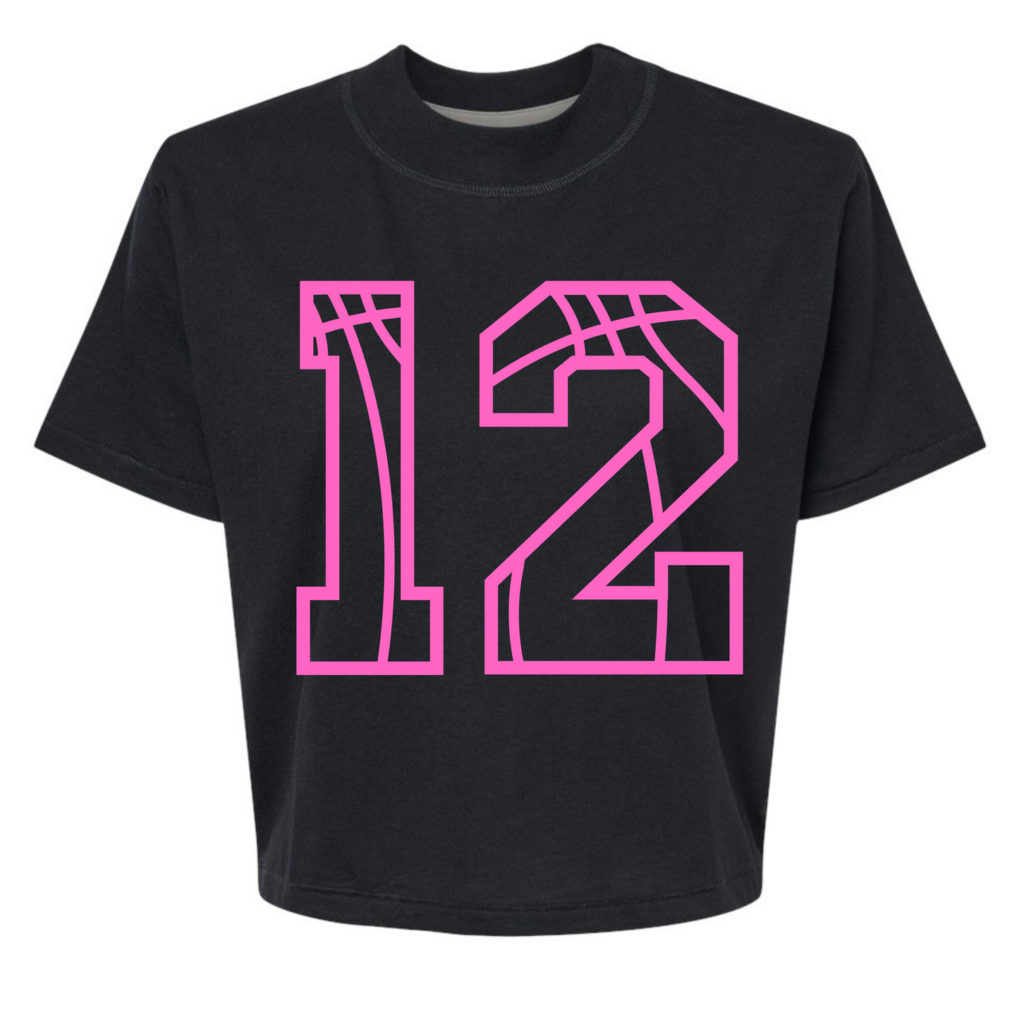 Basketball Number Boxy T-Shirt