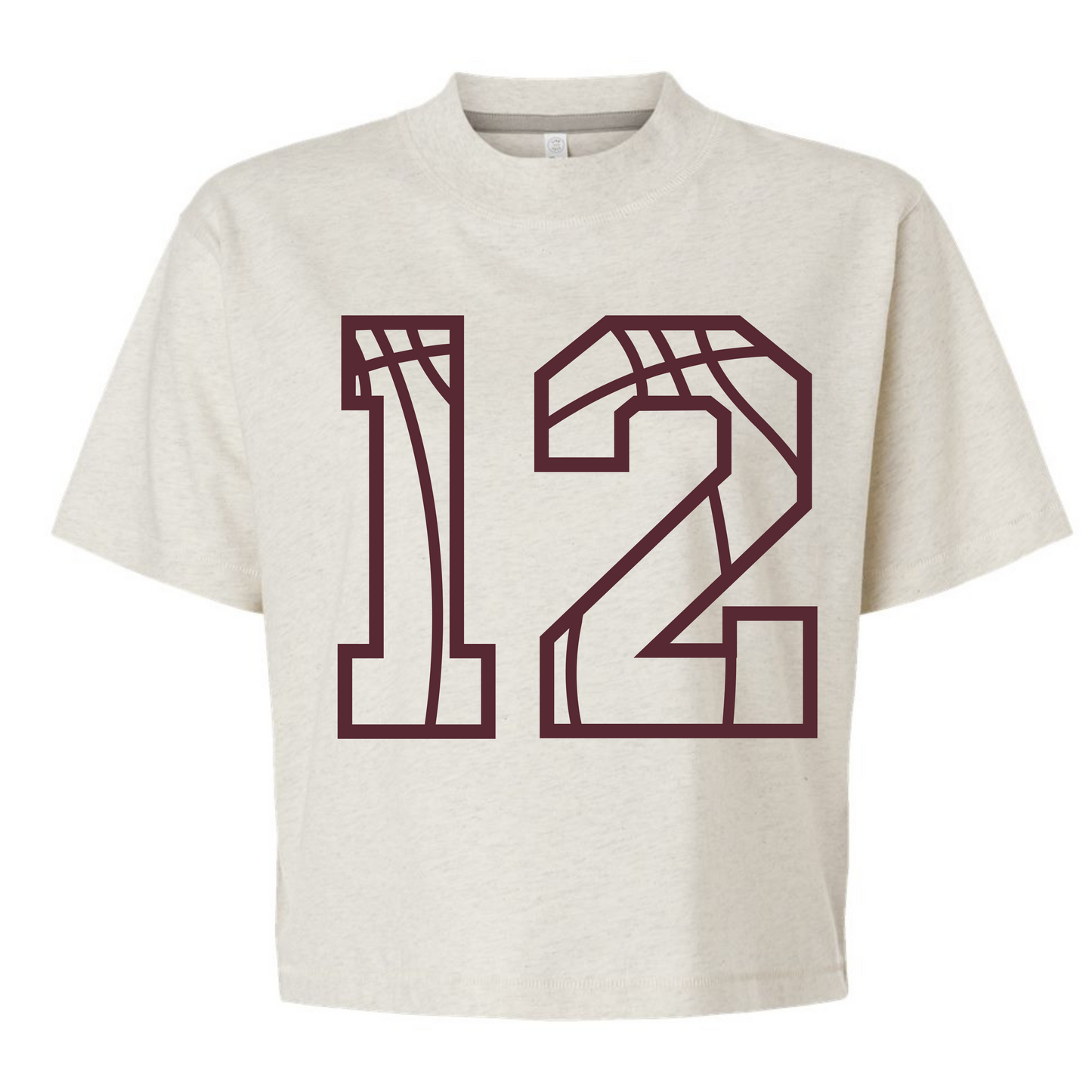 Basketball Number Boxy T-Shirt