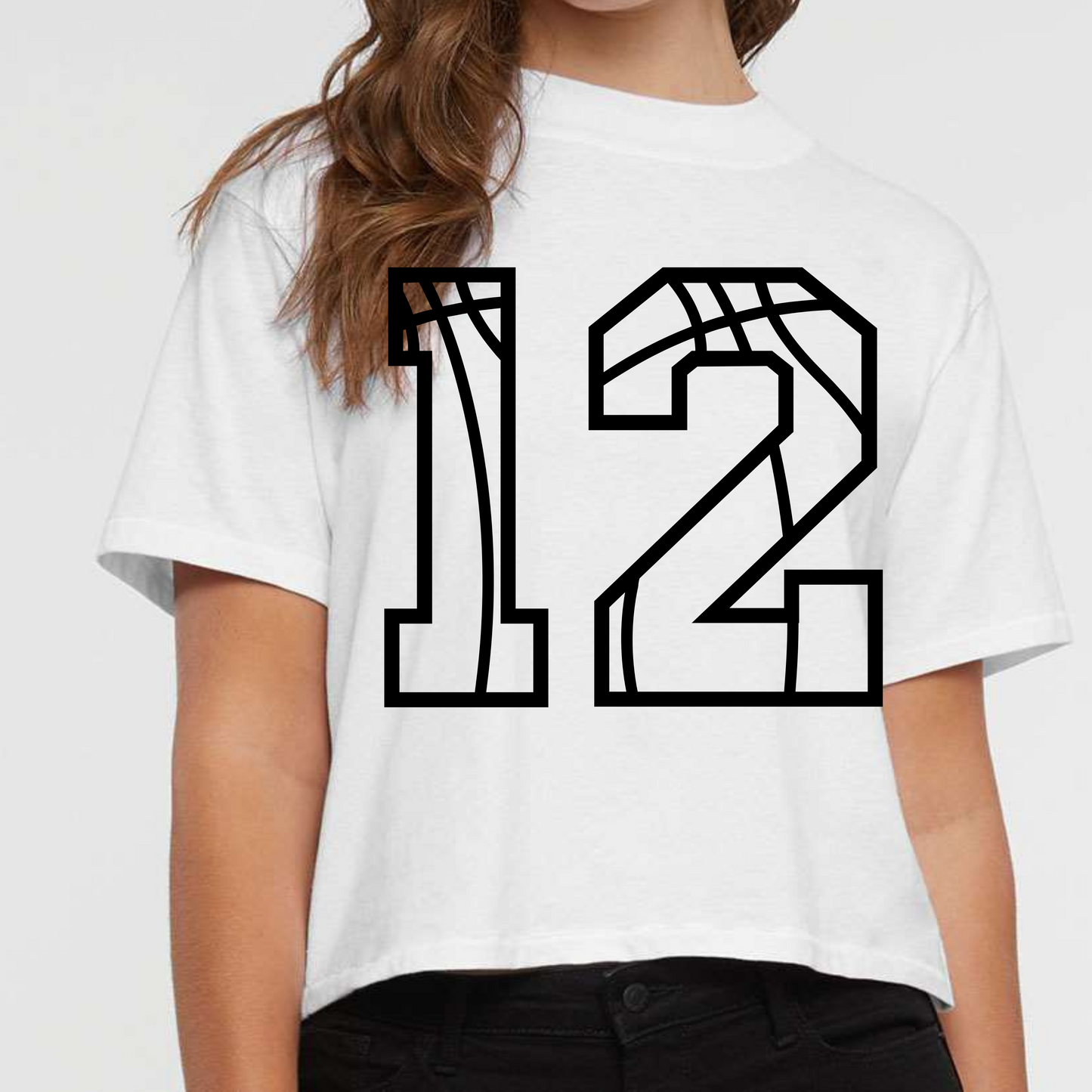 Basketball Number Boxy T-Shirt