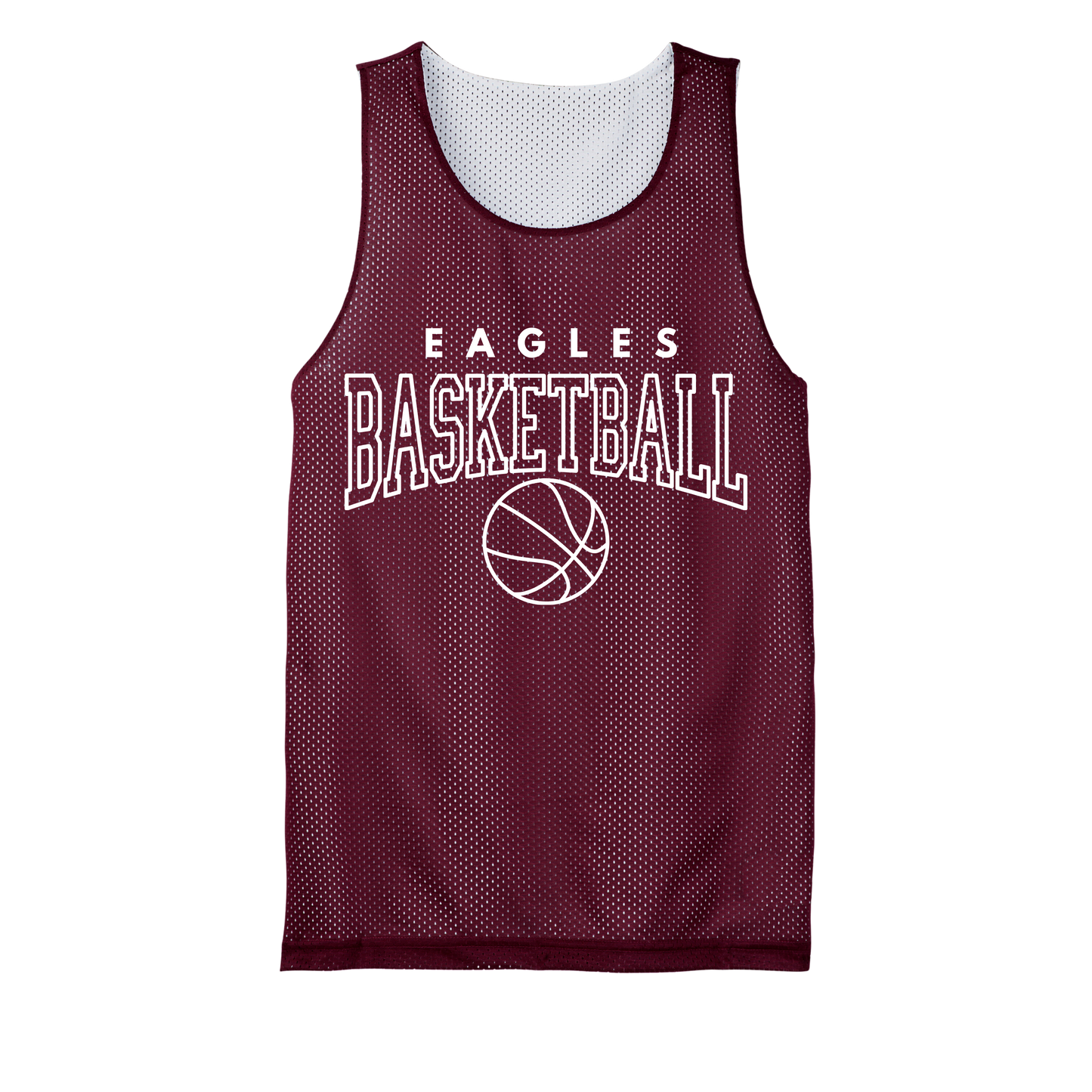 New Albany Basketball Reversible Mesh Pinnie