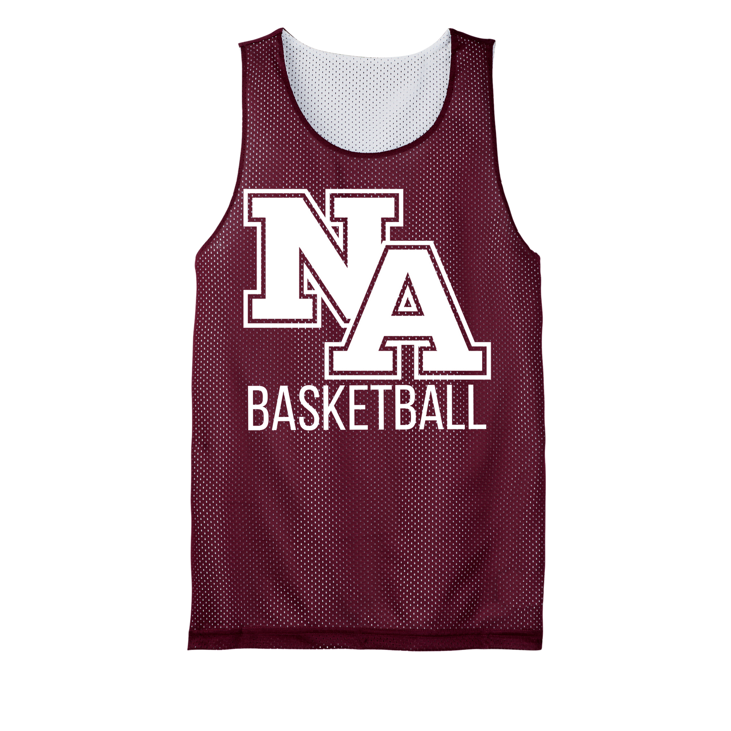 New Albany Basketball Reversible Mesh Pinnie