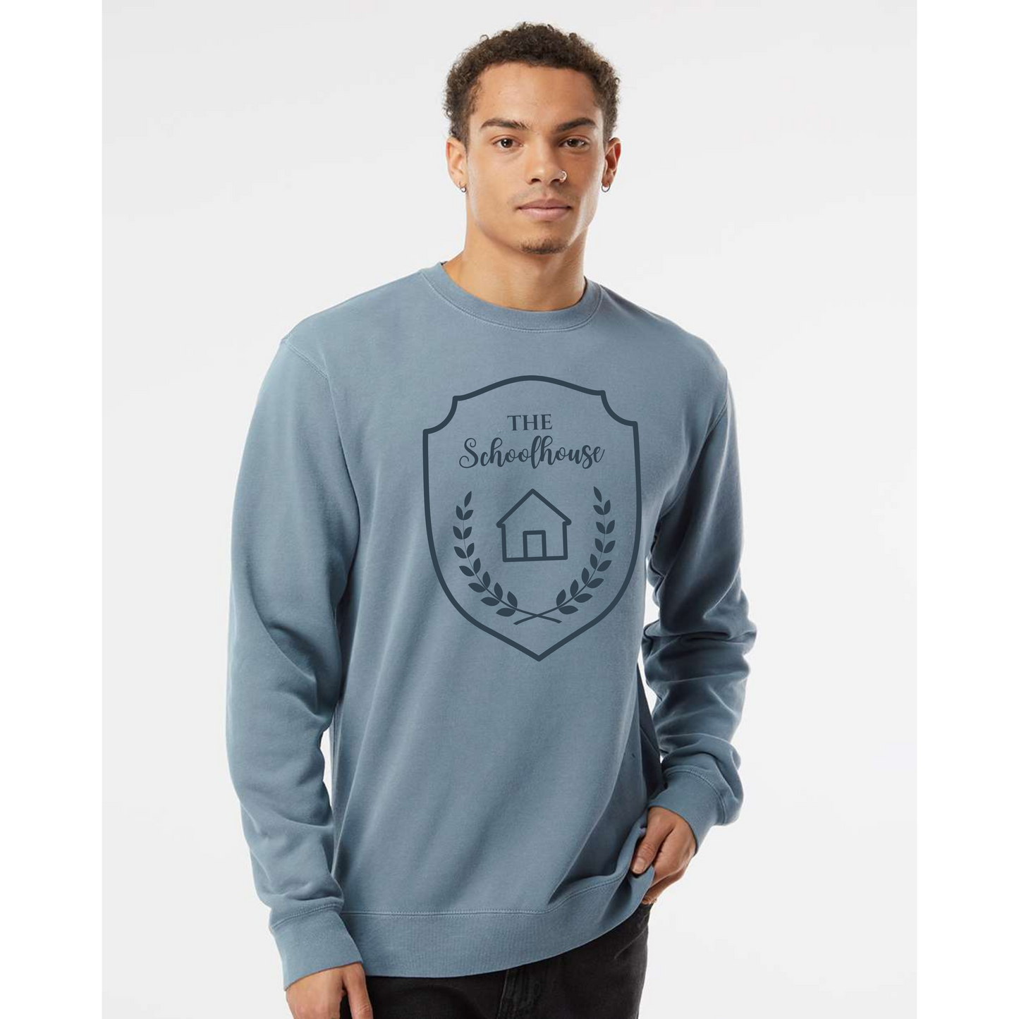 The Schoolhouse Monochrome Logo Sweatshirt