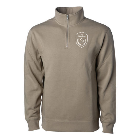 The Schoolhouse Logo Quarter Zip