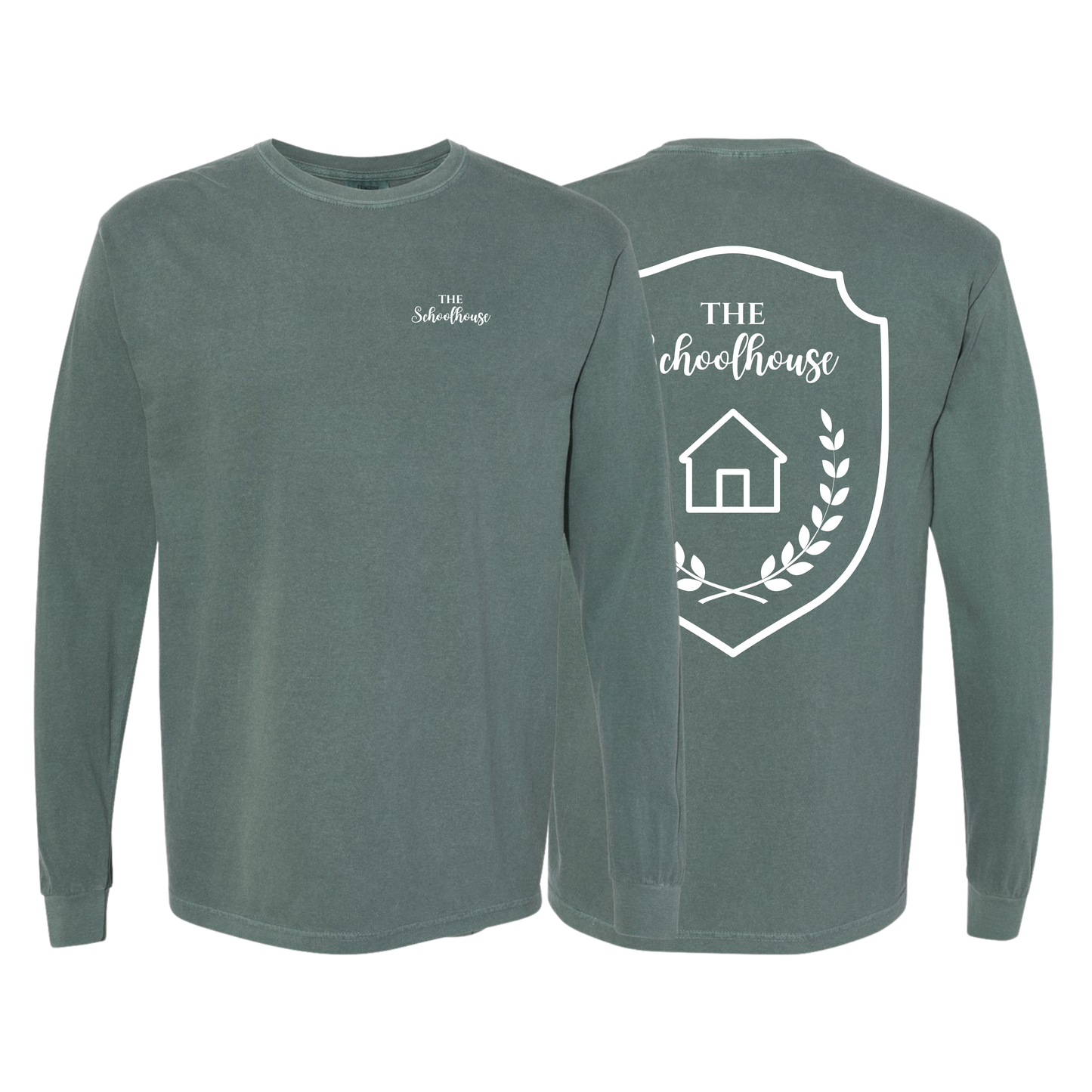 The Schoolhouse Back Logo Unisex Tee