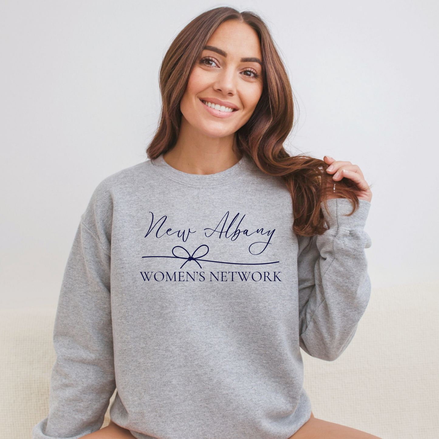 NAWN Feminine Logo Unisex Crewneck Sweatshirt