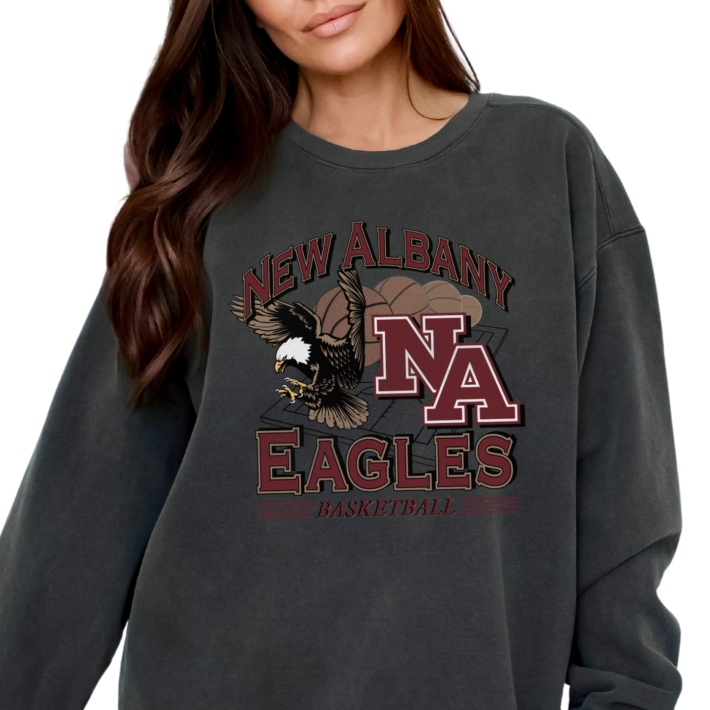 Vintage Collection: Eagles Basketball Sweatshirt