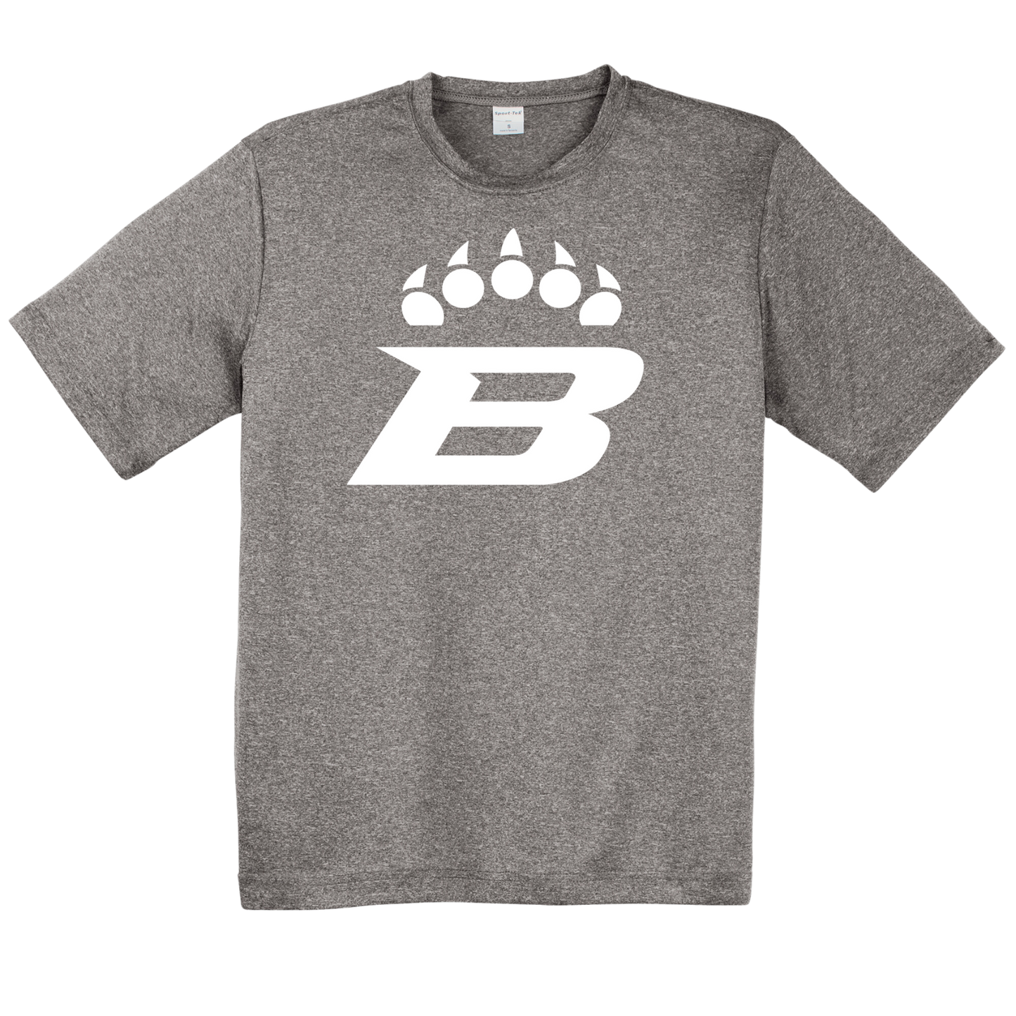 Bruins White Paw Sport-tek Tee