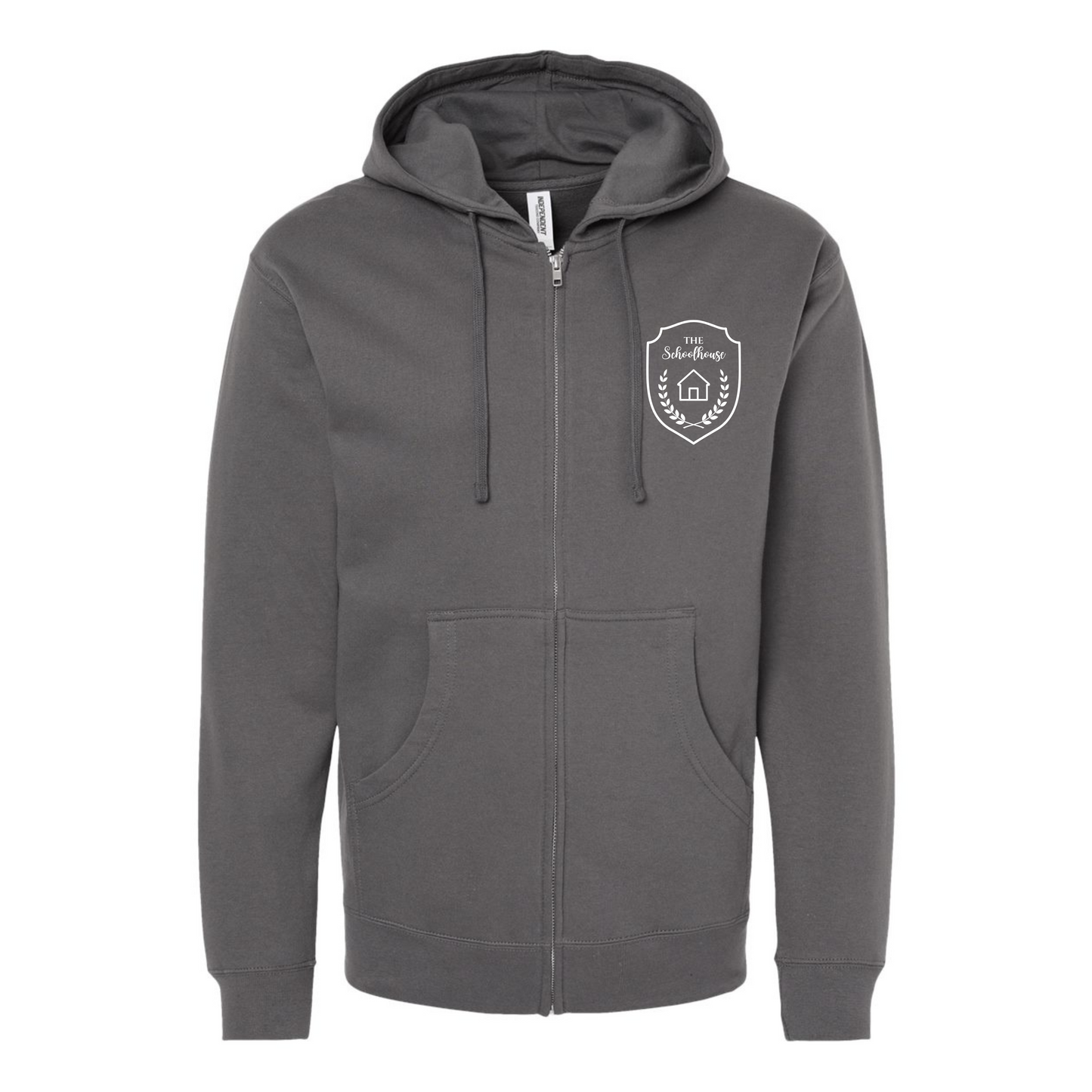 The Schoolhouse Logo Full Zip Sweatshirt