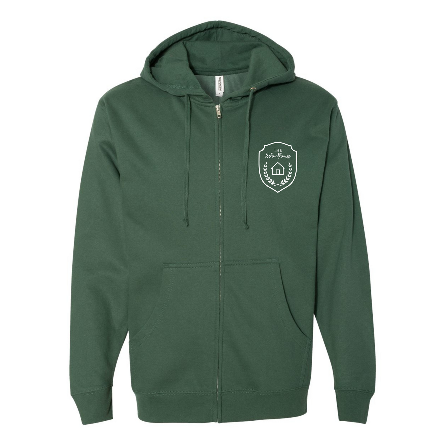 The Schoolhouse Logo Full Zip Sweatshirt