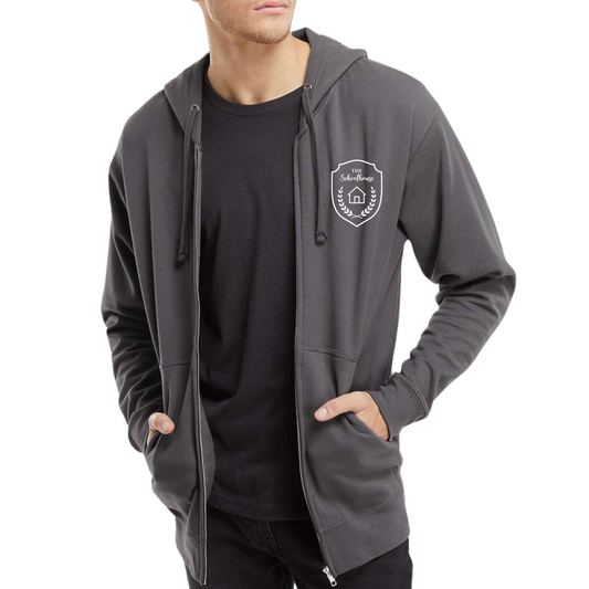 The Schoolhouse Logo Full Zip Sweatshirt