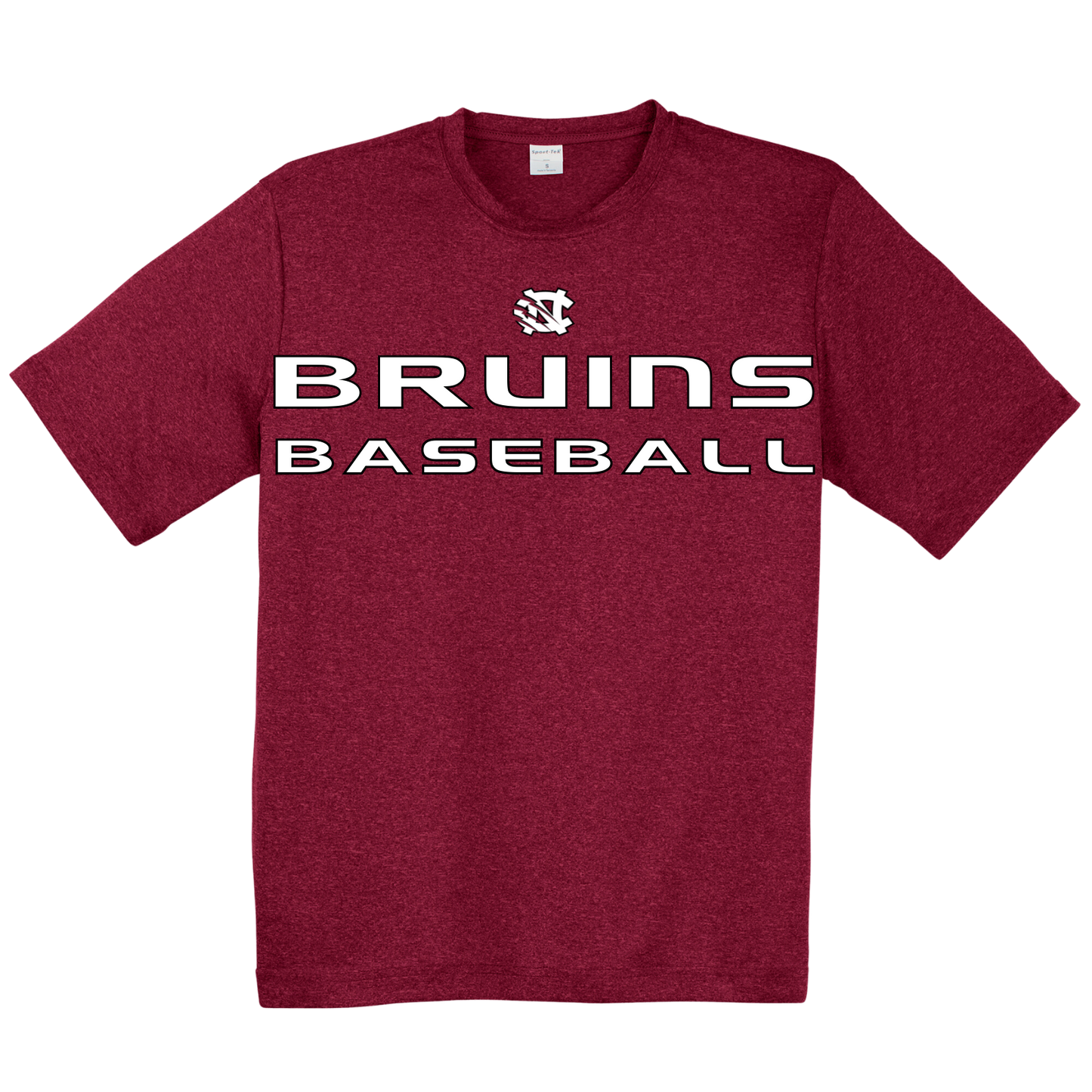 Bruins Lettered Sport-tek Tee