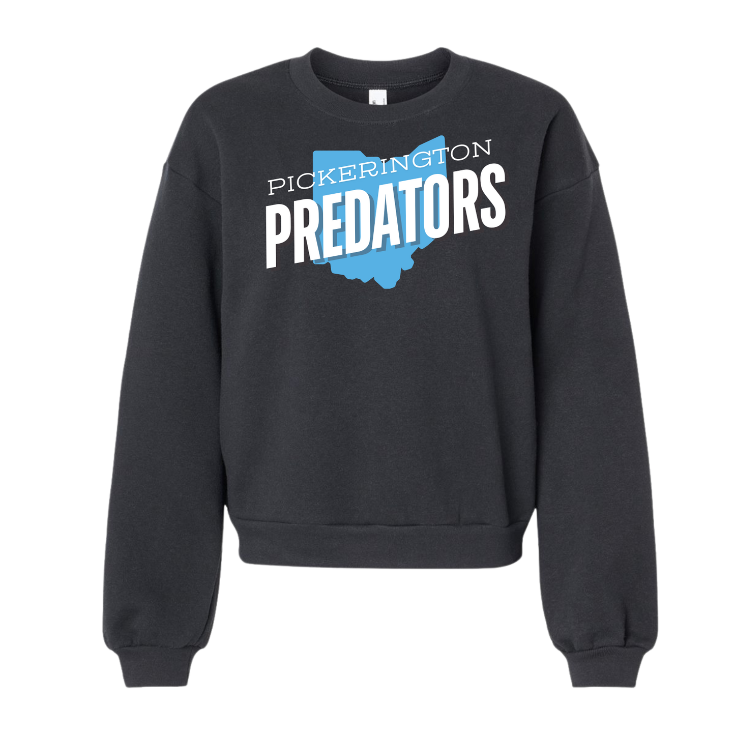 Pickerington Predators Ohio Letter Crew Sweatshirt