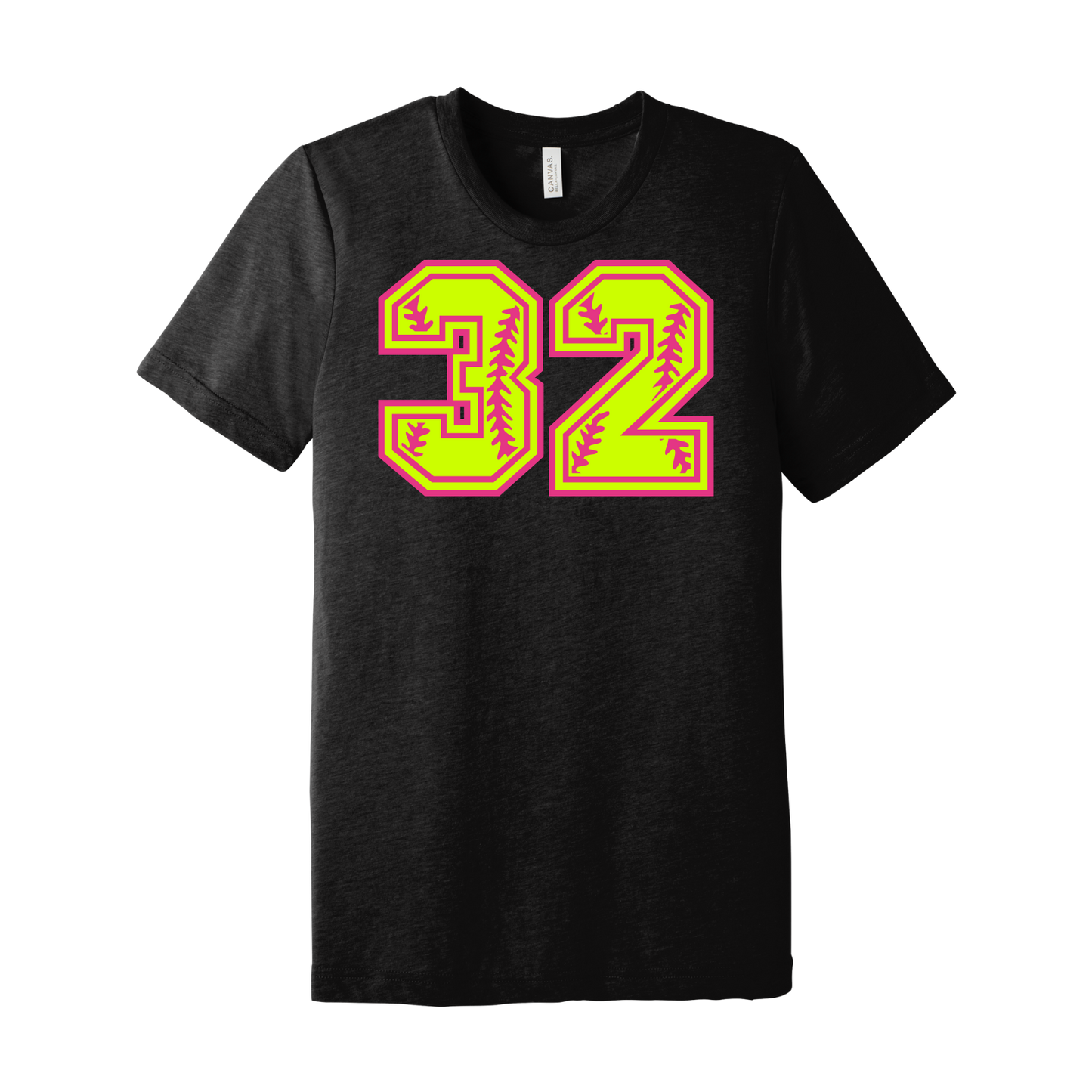 Flames Number Tee