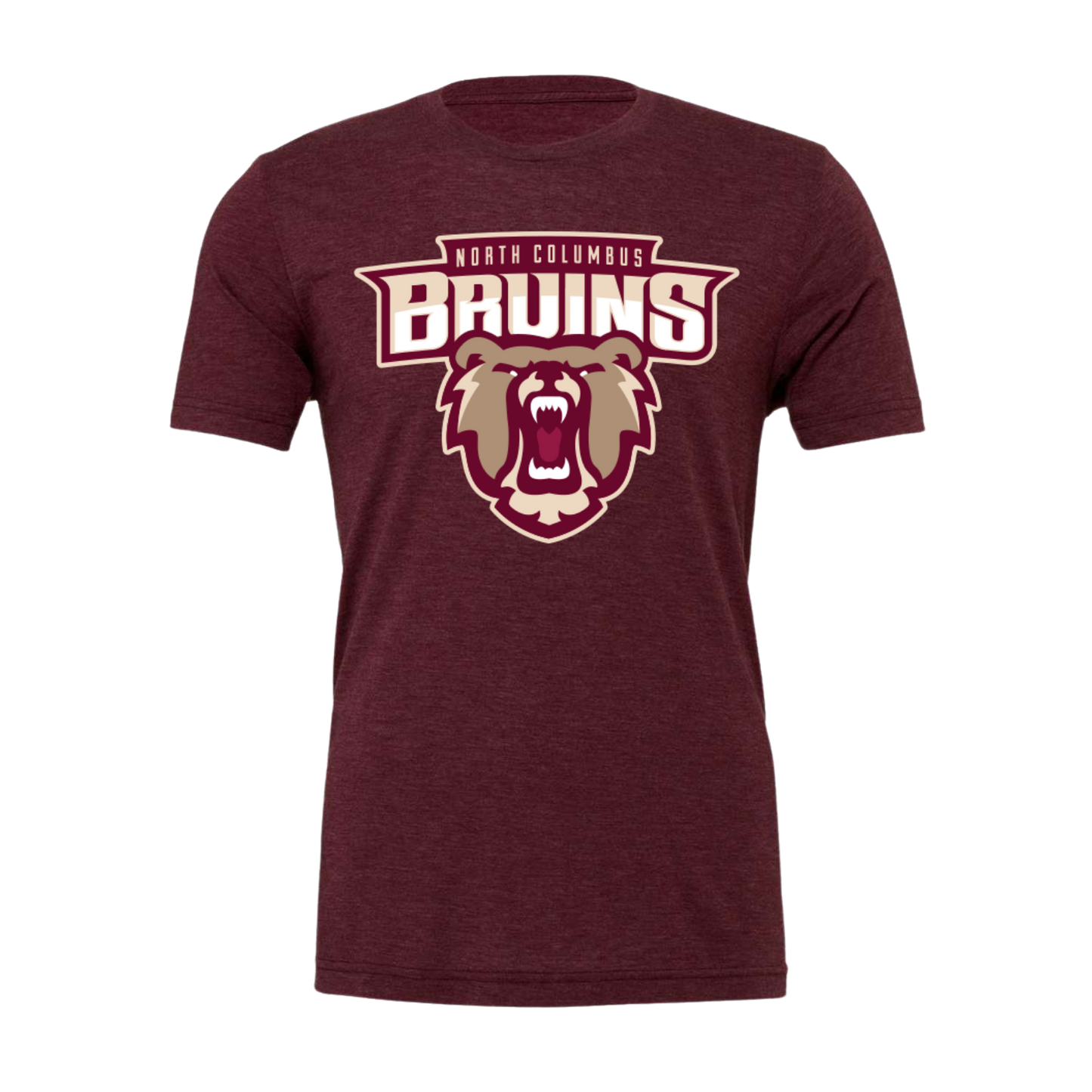 Bruins Full Logo Triblend Tee