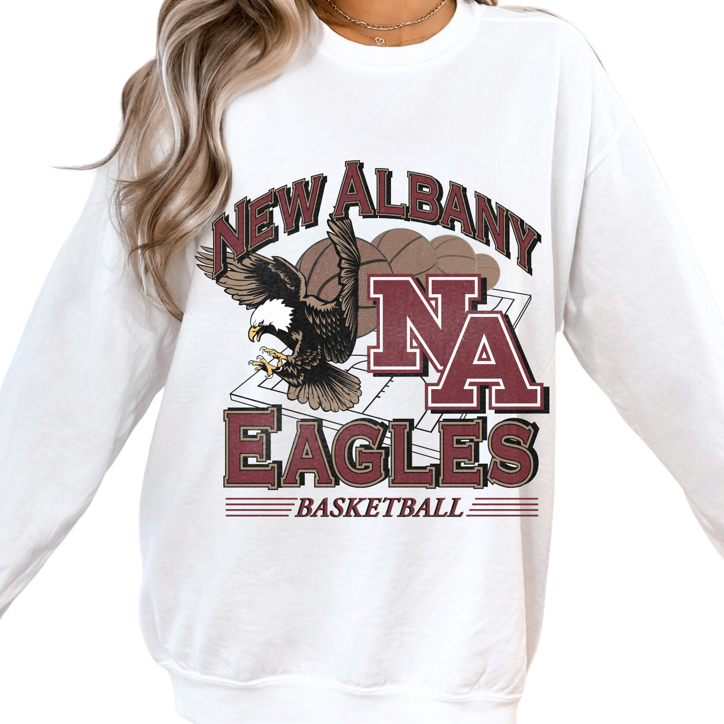 New Albany Basketball Sweatshirt
