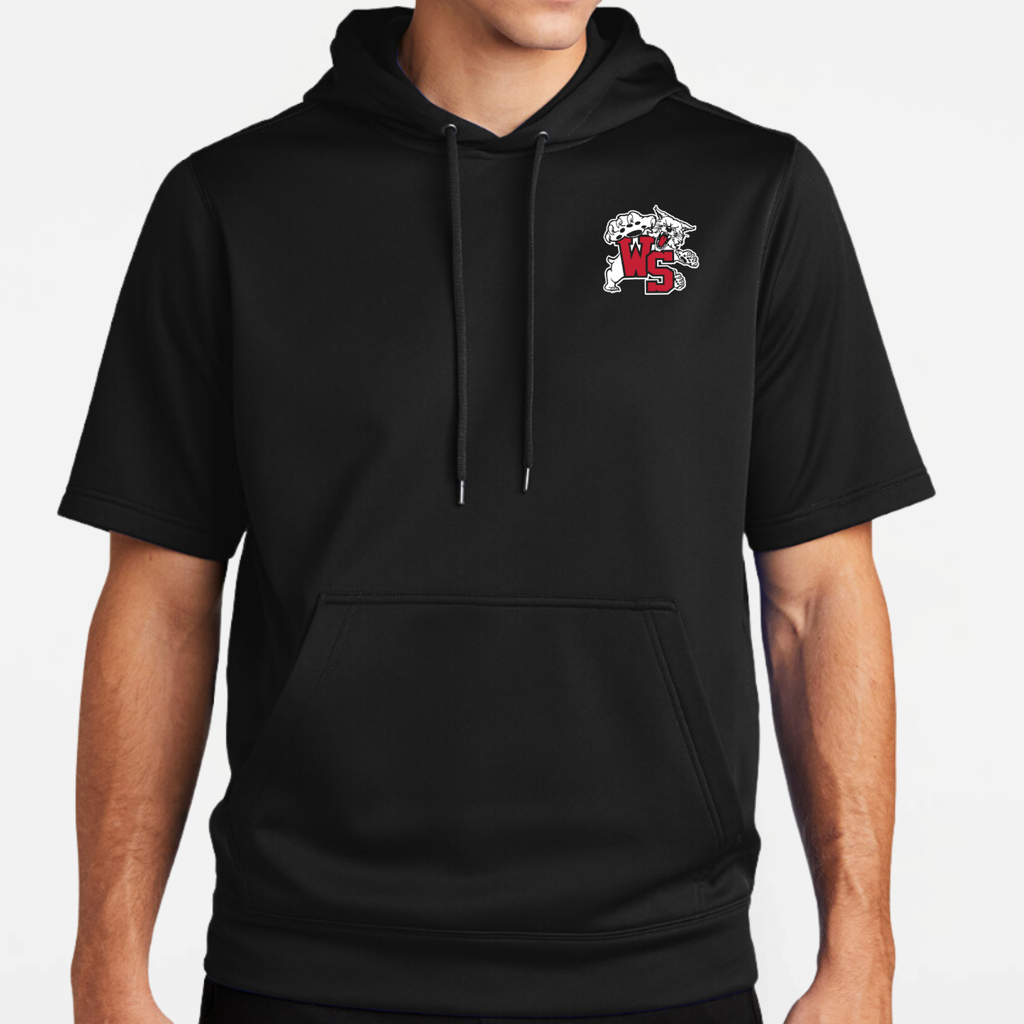 Westerville South: Short Sleeve Tech Hooded Sweatshirt