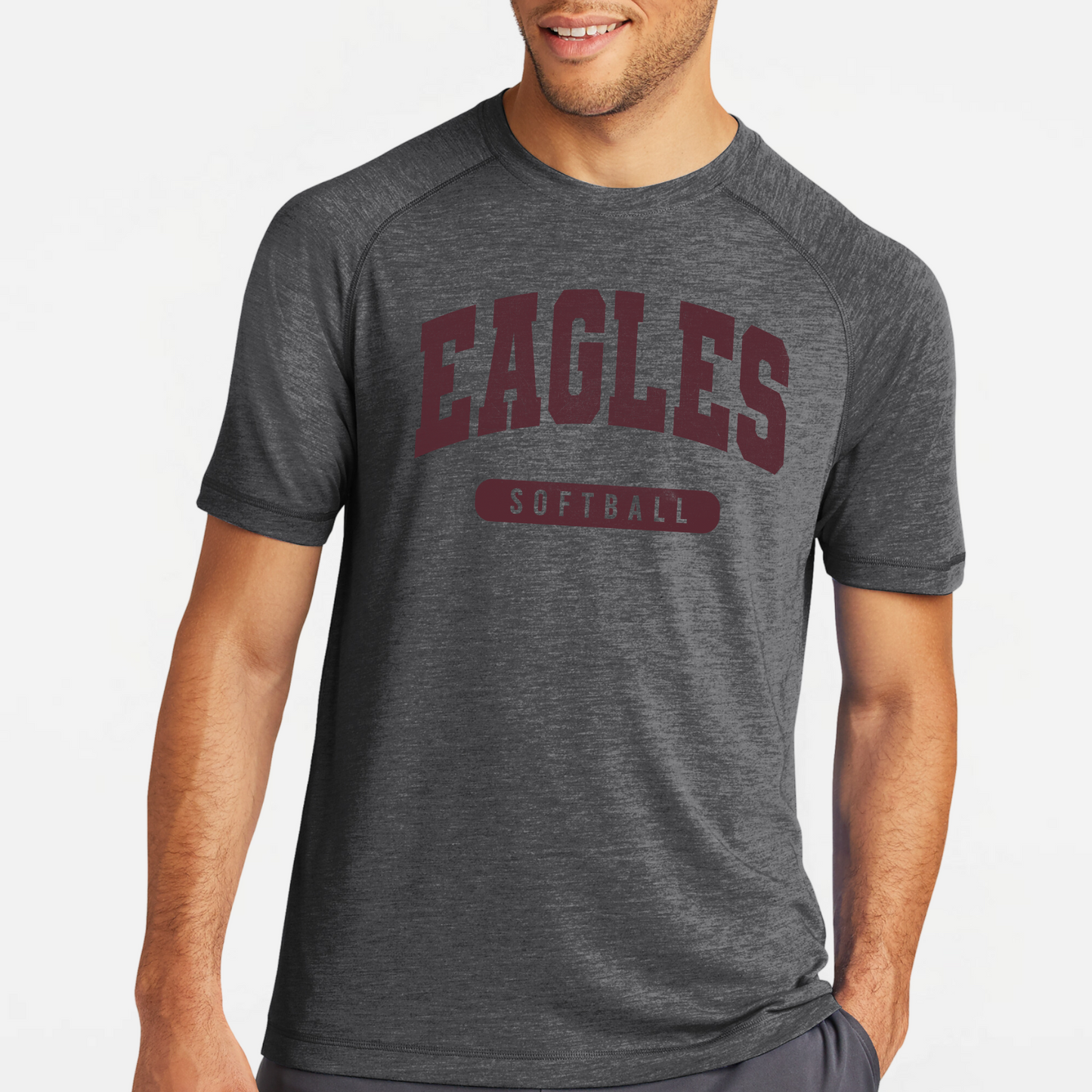 NA Softball: Raglan Triblend Wicking T-Shirt