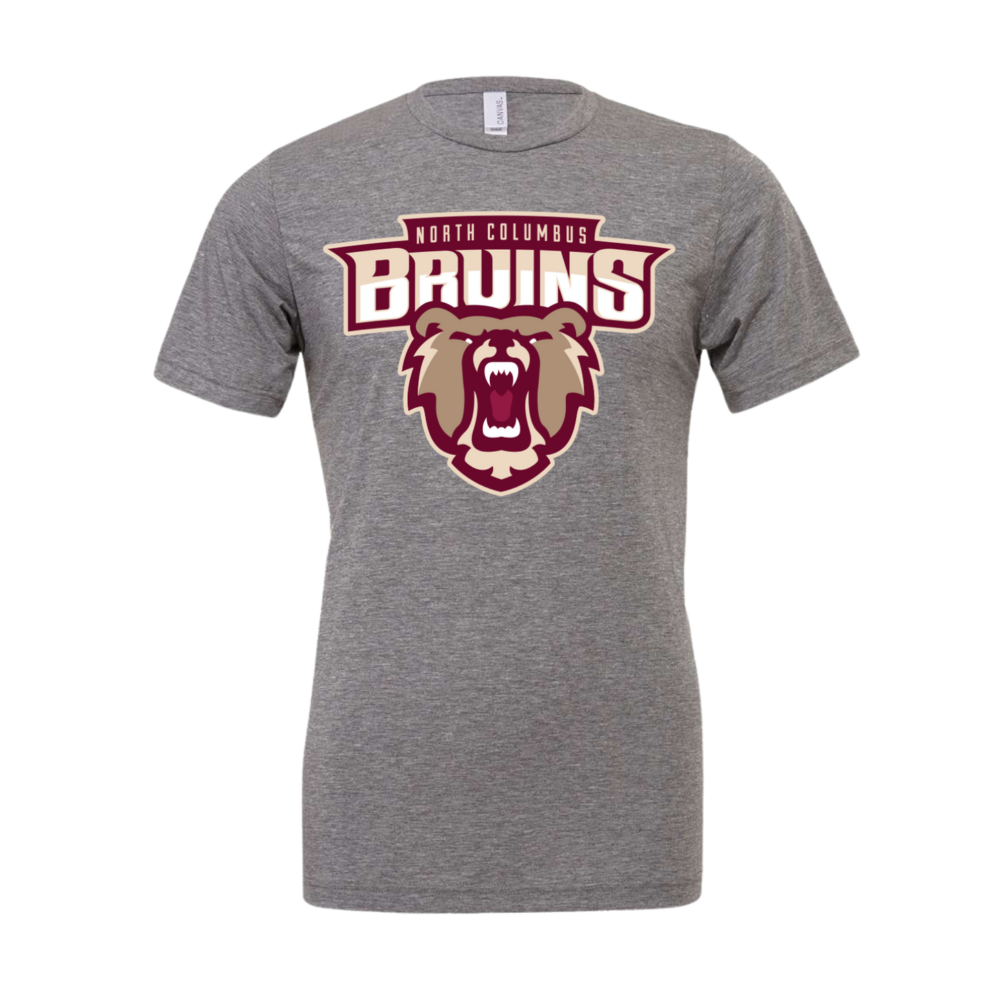 Bruins Full Logo Triblend Tee