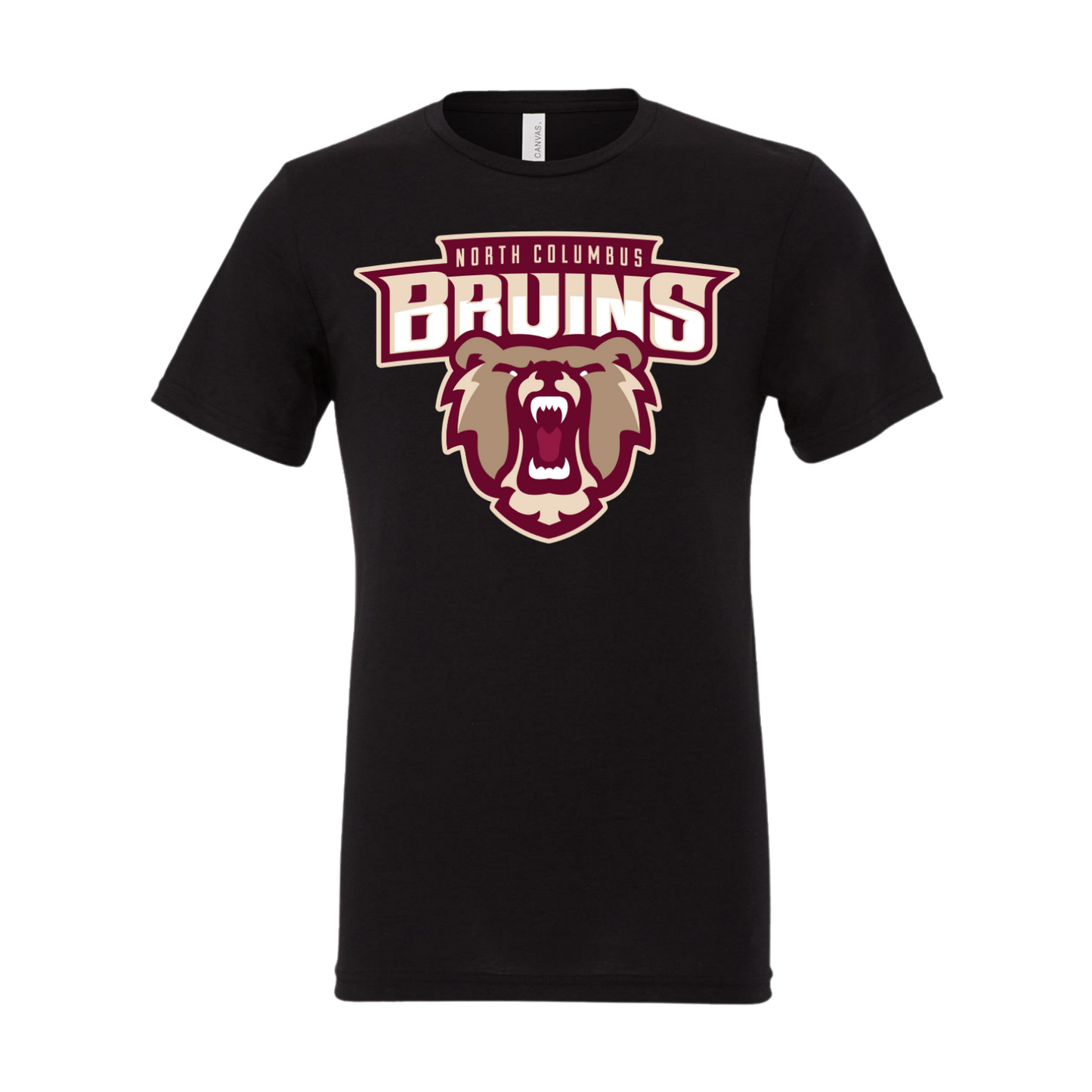 Bruins Full Logo Triblend Tee