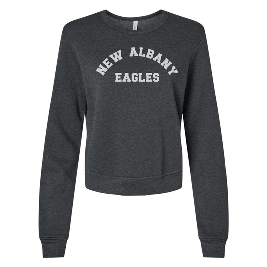 New Albany Eagles Varsity Print Sponge Fleece Crew Sweatshirt