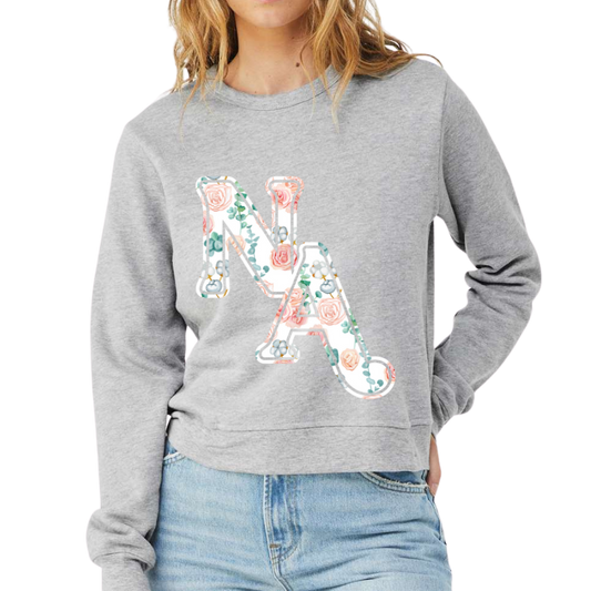 Floral NA Crew - Women's
