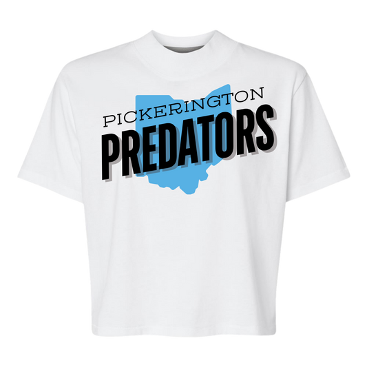 Pickerington Predators Ohio Lettered Boxy Tee