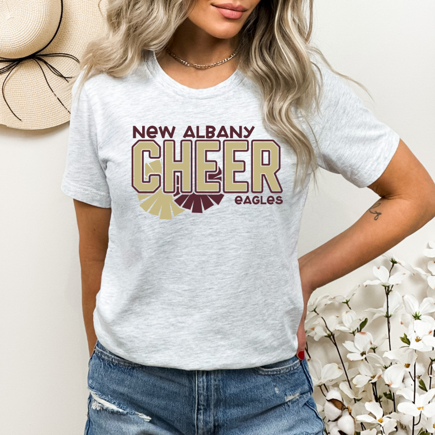 New Albany Eagles Cheer T-Shirt