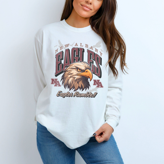 Vintage Collection: Eagles Long Sleeve T-Shirt