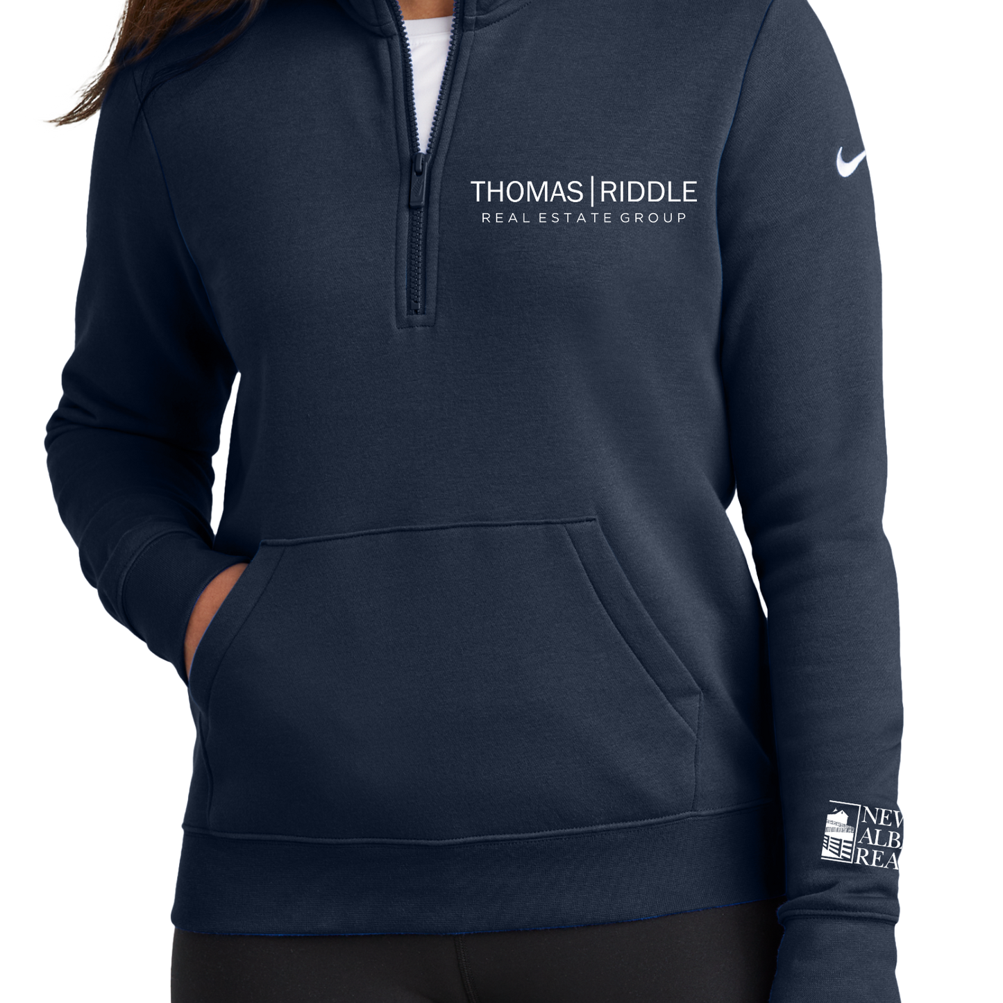 T|R :  Nike Women's Quarter Zip Sweatshirt