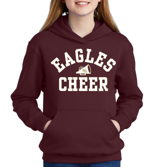 Eagles Cheer Hooded Sweatshirt