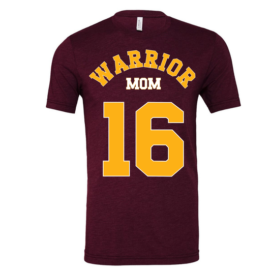 Warrior Mom Personalized T-Shirt