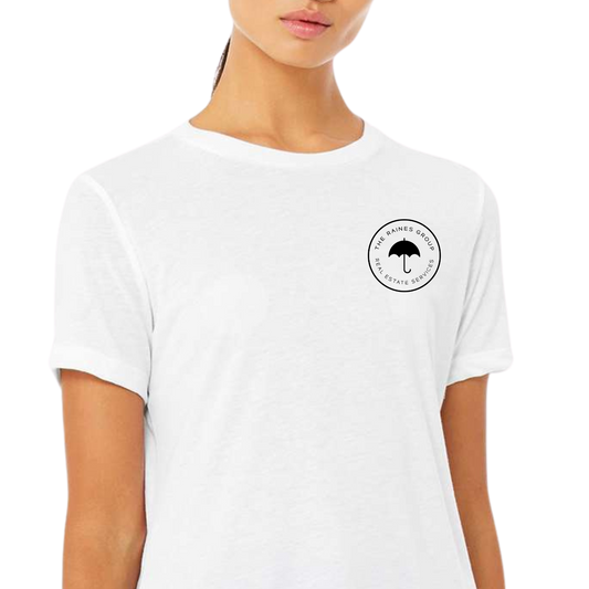 TRG: Women's Relaxed Fit Round Logo Tee