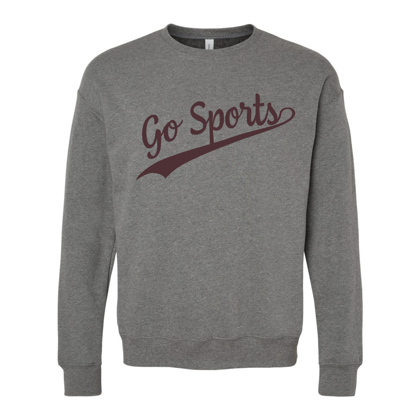 Campus Collection: Script Go Sports Sweatshirt