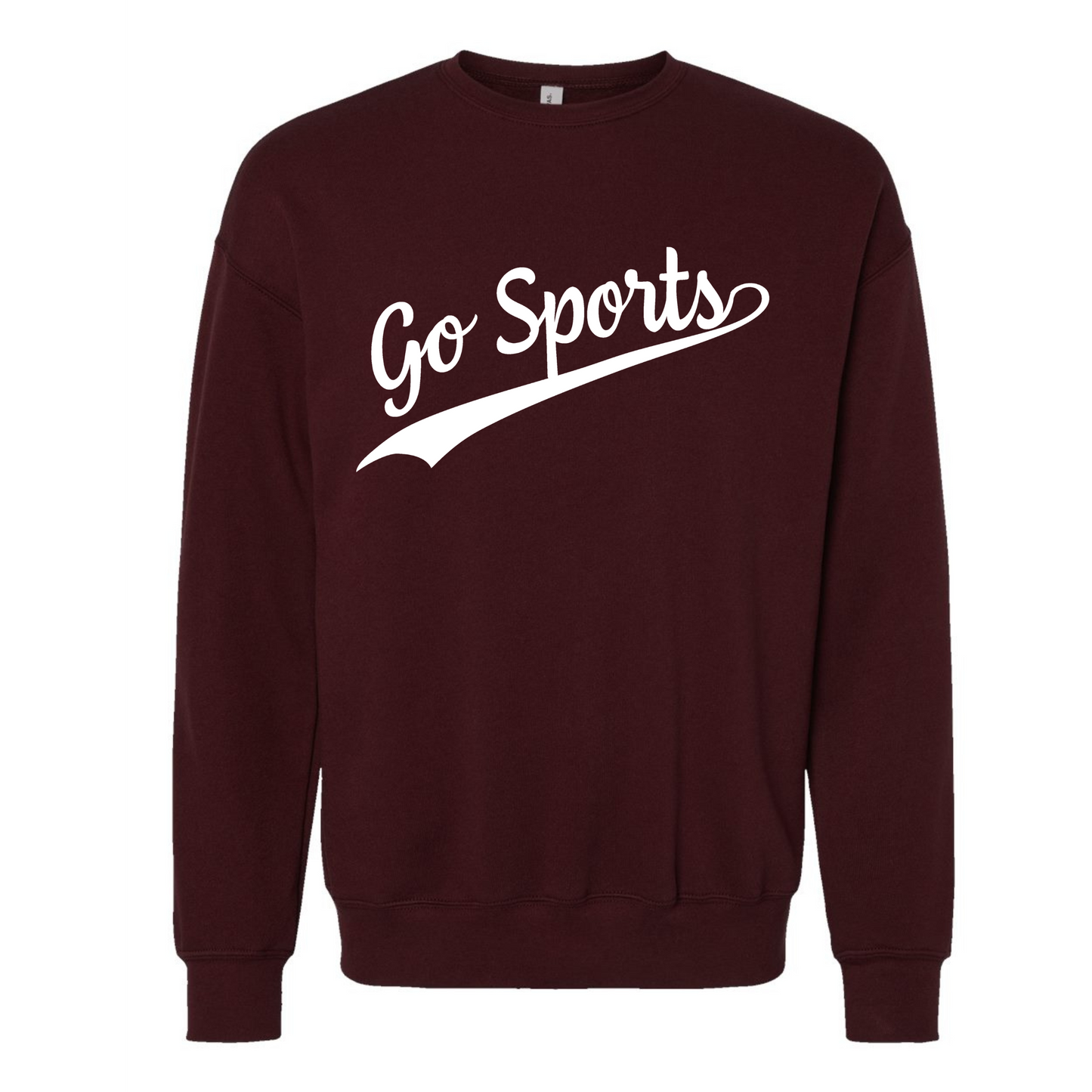 Campus Collection: Script Go Sports Sweatshirt