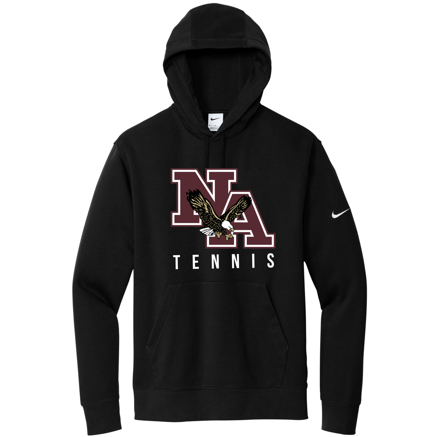 NA Tennis: Nike Club Fleece Hooded Sweatshirt