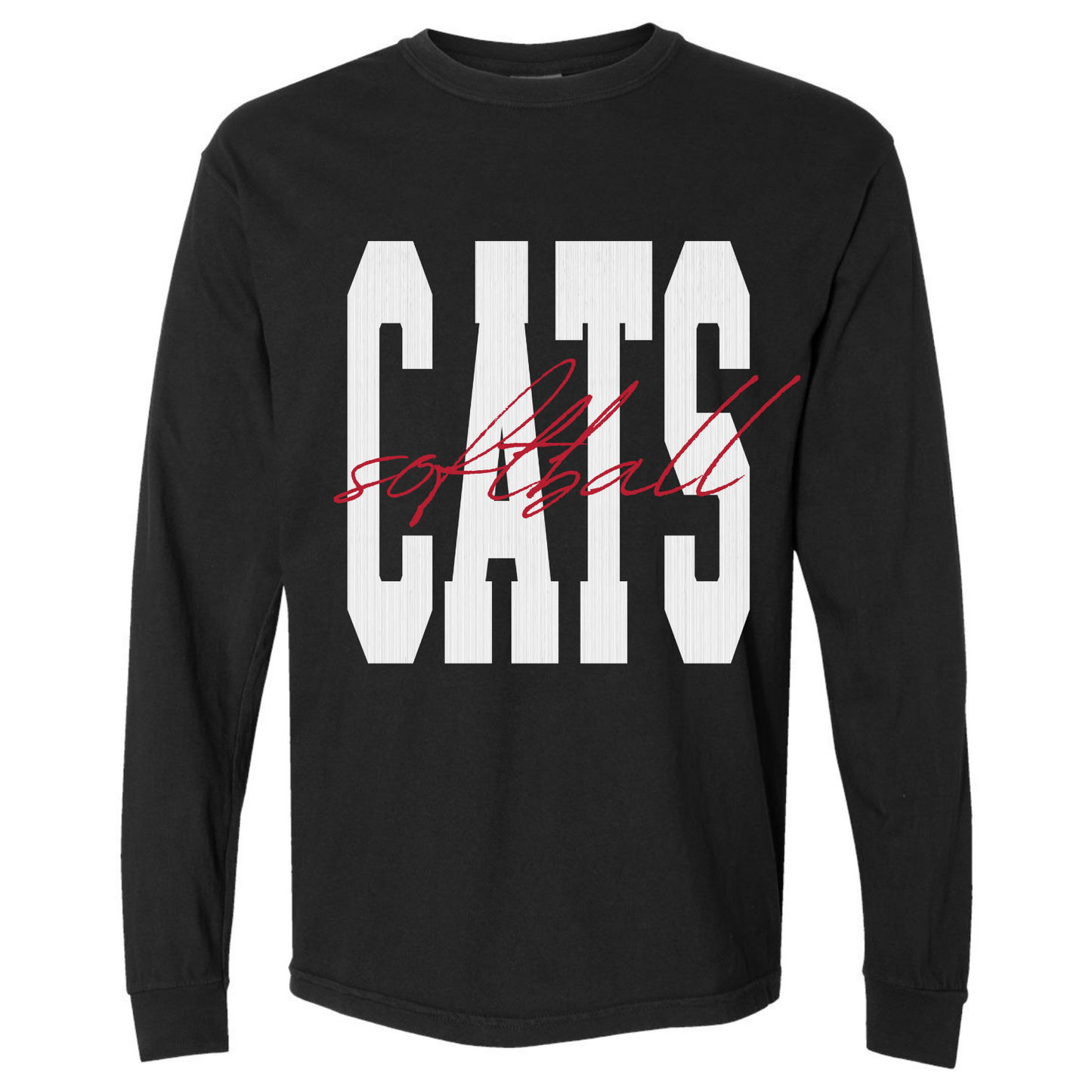 Westerville South: Cats Softball Long Sleeve T-Shirt