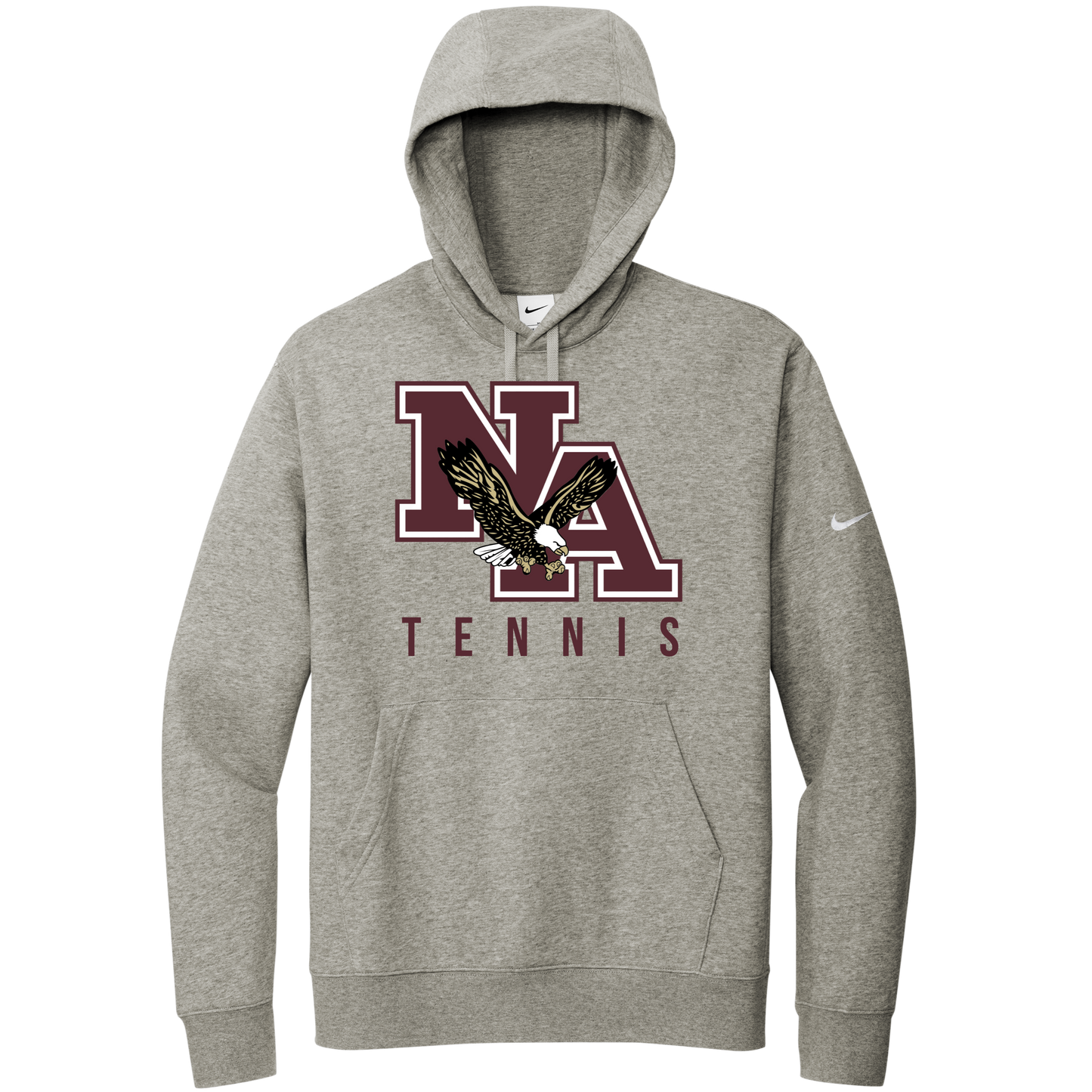 NA Tennis: Nike Club Fleece Hooded Sweatshirt