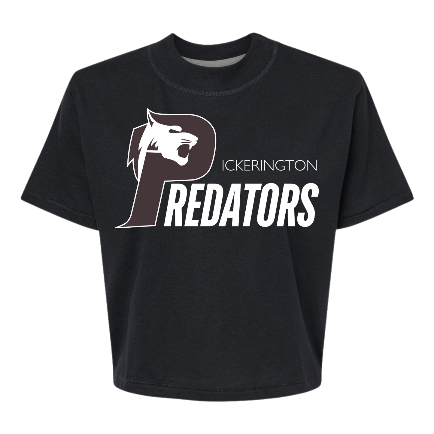 Pickerington Predators Lettered Logo Boxy Tee