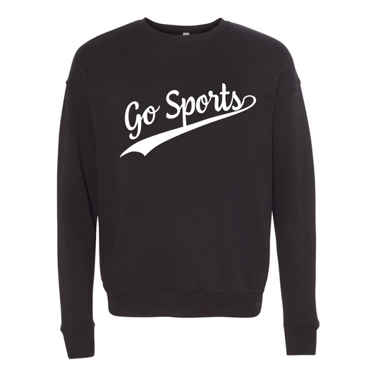 Campus Collection: Script Go Sports Sweatshirt