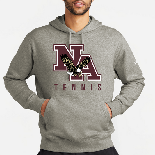 NA Tennis: Nike Club Fleece Hooded Sweatshirt