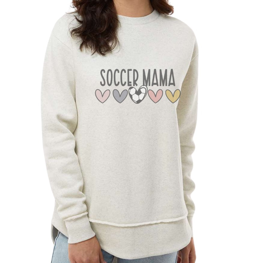 Soccer Mama Women's Weekend Fleece Crewneck Sweatshirt