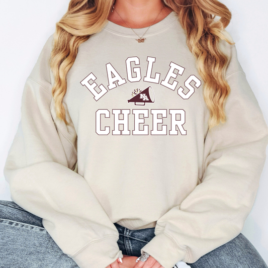 Eagles Cheer Crew Sweatshirt