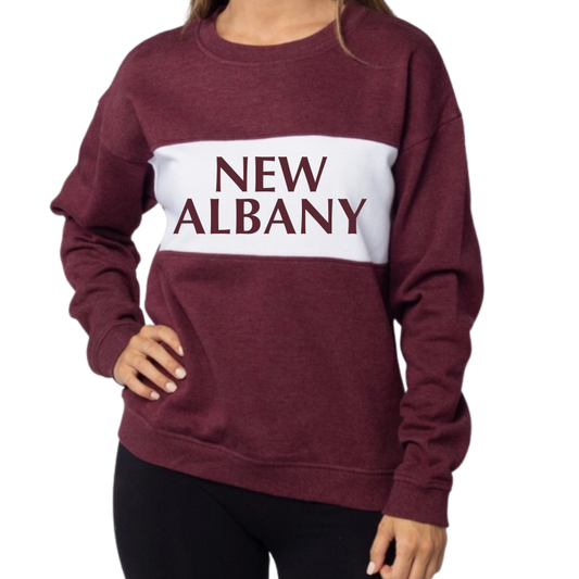 New Albany Color-Block Sweatshirt