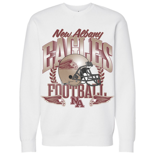 Eagles Football Vintage Graphic Heavyweight Sweatshirt