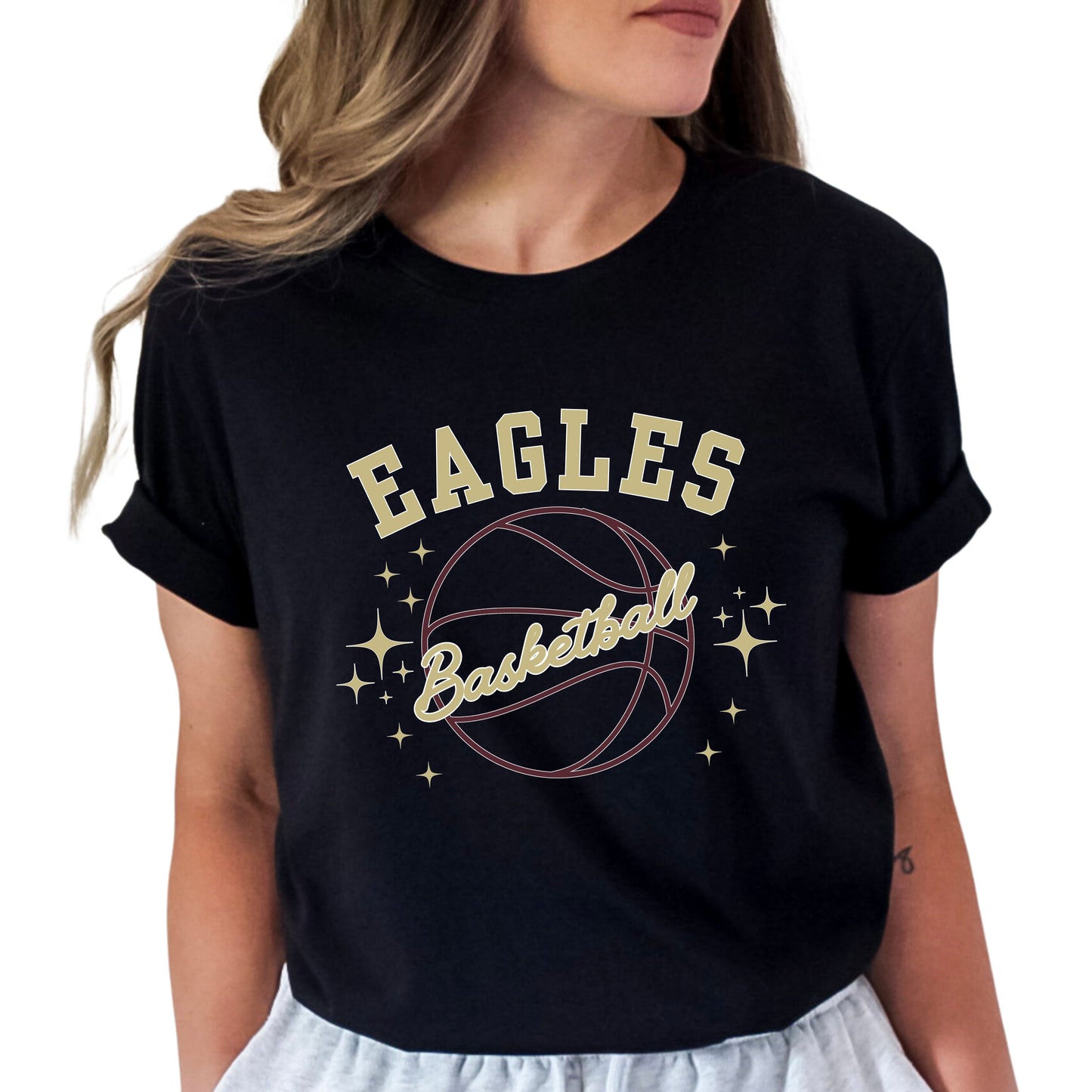 Eagles Basketball Stars T-Shirt