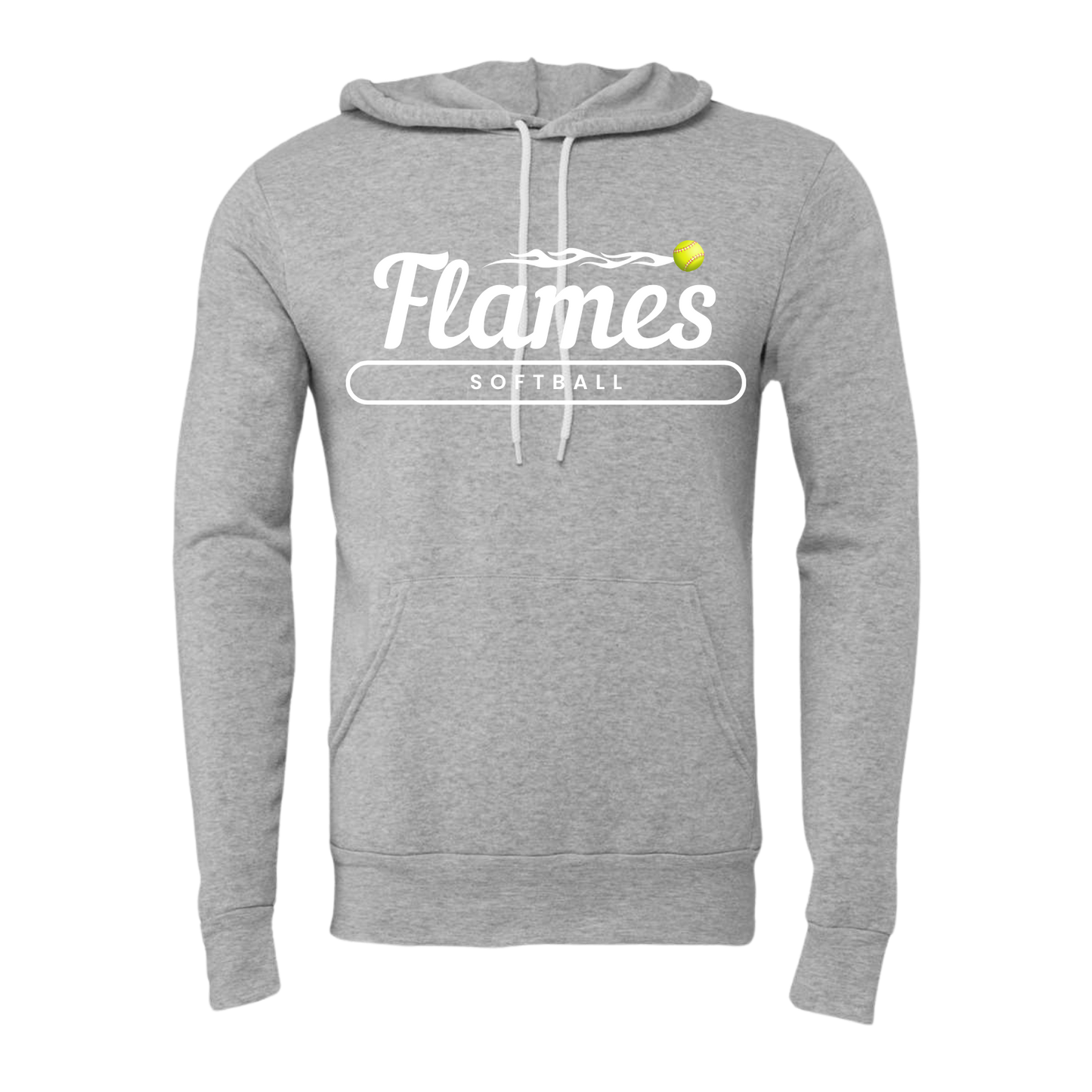 Flames Logo Hooded Sweatshirt